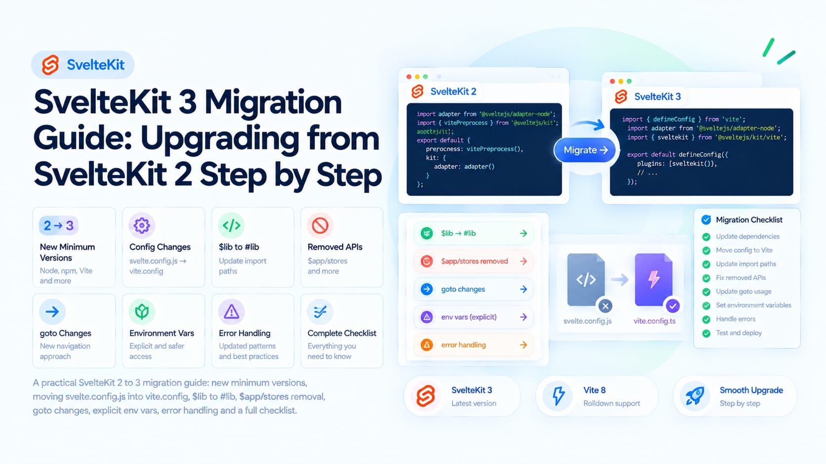 SvelteKit 3 Migration Guide: Upgrading from SvelteKit 2 Step by Step